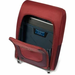 New Piquadro S140 Umhängetasche RFID 30 cm tobacco
