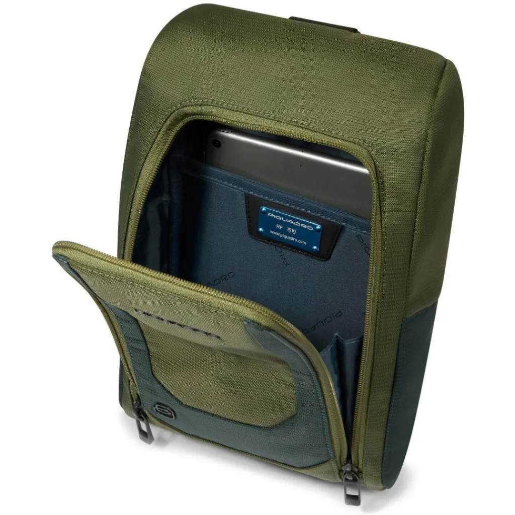Piquadro Umhängetaschen<S140 Umhängetasche RFID 30 cm green
