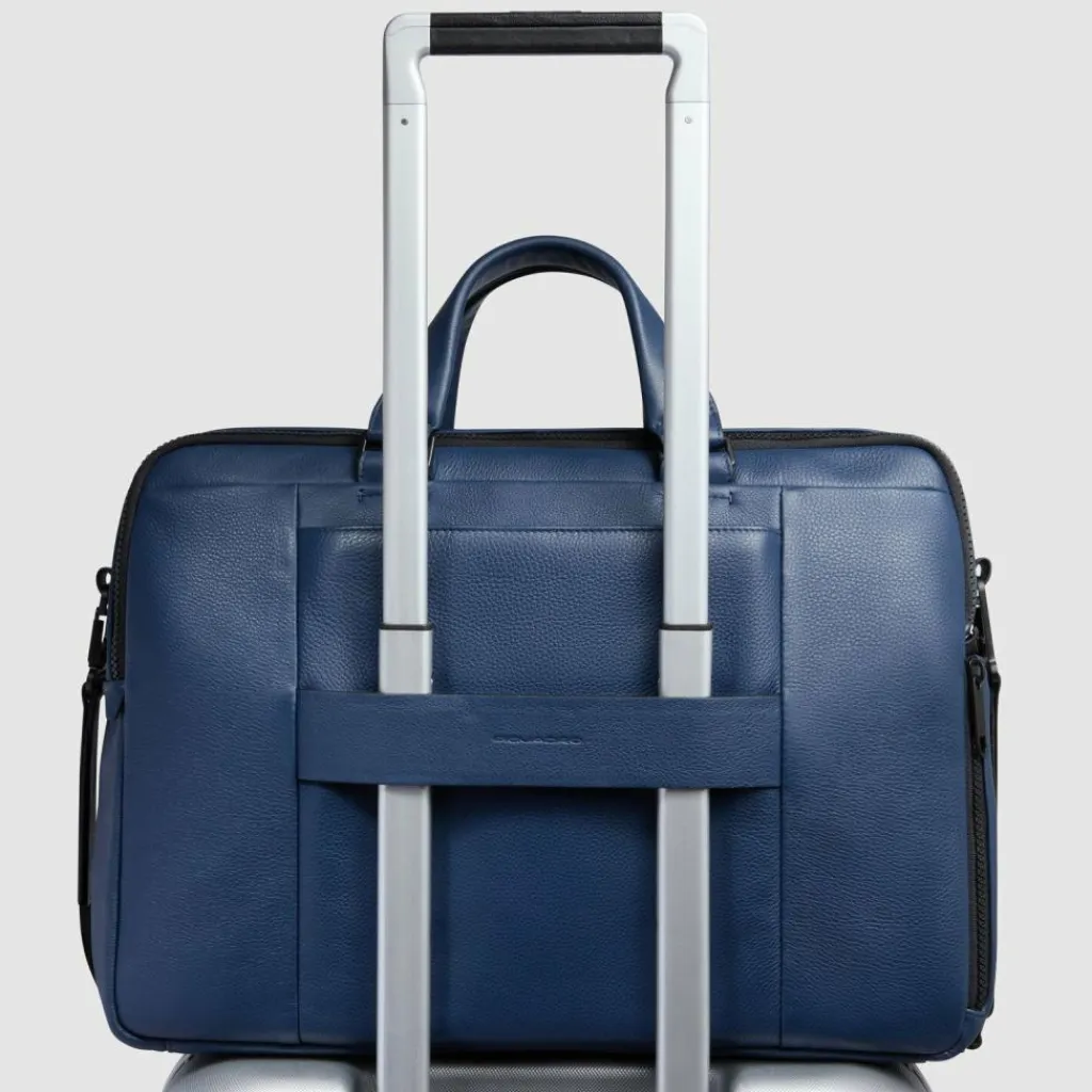 Piquadro Than Aktentasche Leder 30 cm Laptopfach