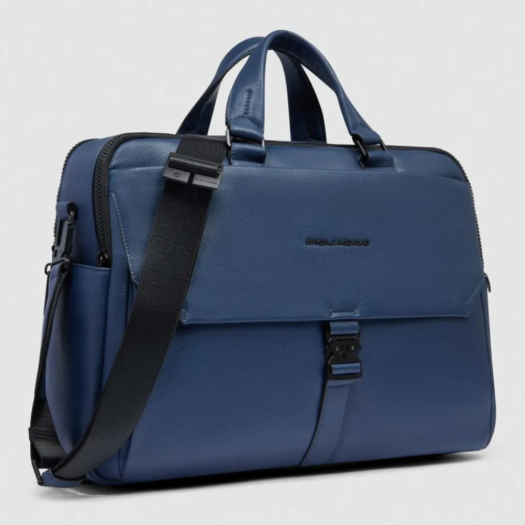 Piquadro Than Aktentasche Leder 30 cm Laptopfach