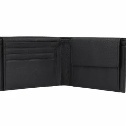 Piquadro Herrengeldbörsen Querformat<Trakai Geldbörse RFID 13 cm black