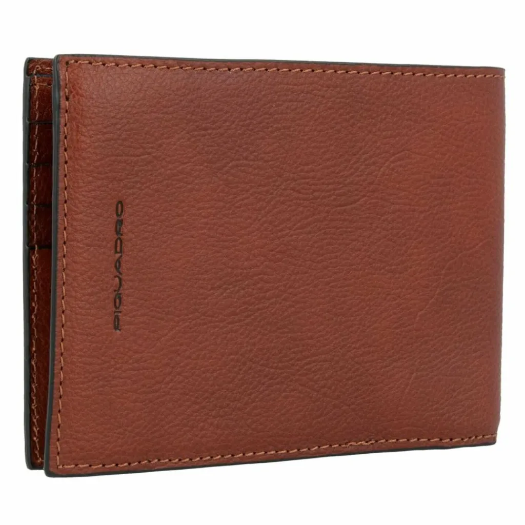 Best Piquadro Uomo Geldbörse Leder 12,5 cm cuoio tabacco
