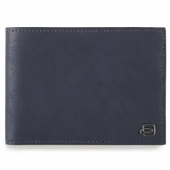 New Piquadro Uomo Geldbörse Leder 12,5 cm blue4