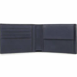 New Piquadro Uomo Geldbörse Leder 12,5 cm blue4