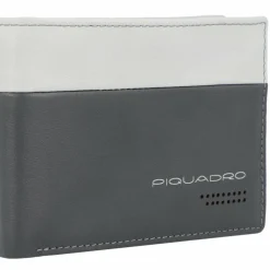 Piquadro Herrengeldbörsen Querformat<Urban Geldbörse RFID Leder 13 cm grey-black