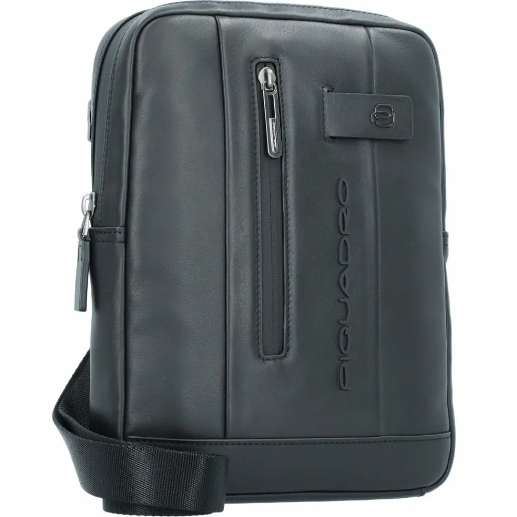 Discount Piquadro Urban Umhängetasche Leder 21 cm black