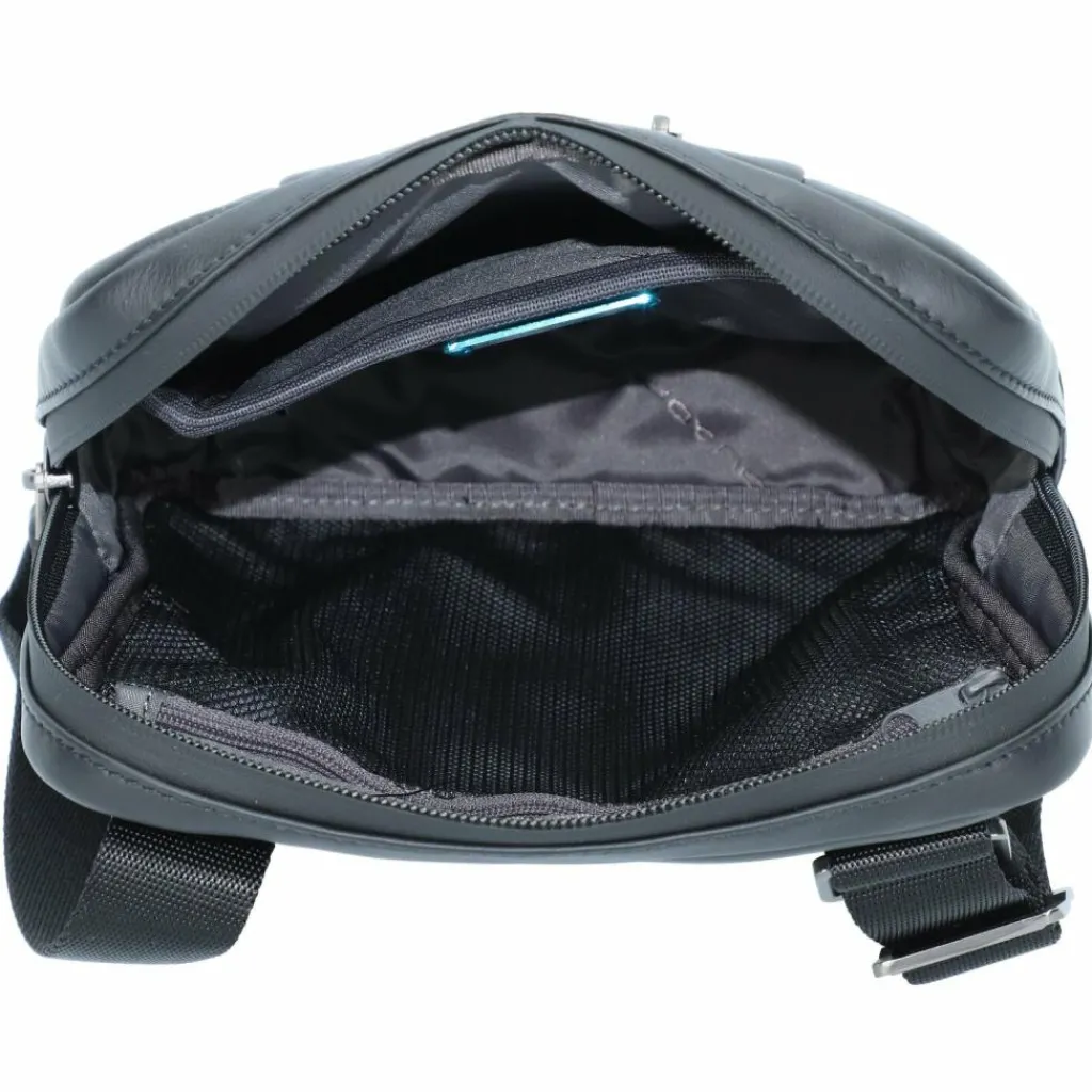 Discount Piquadro Urban Umhängetasche Leder 21 cm black