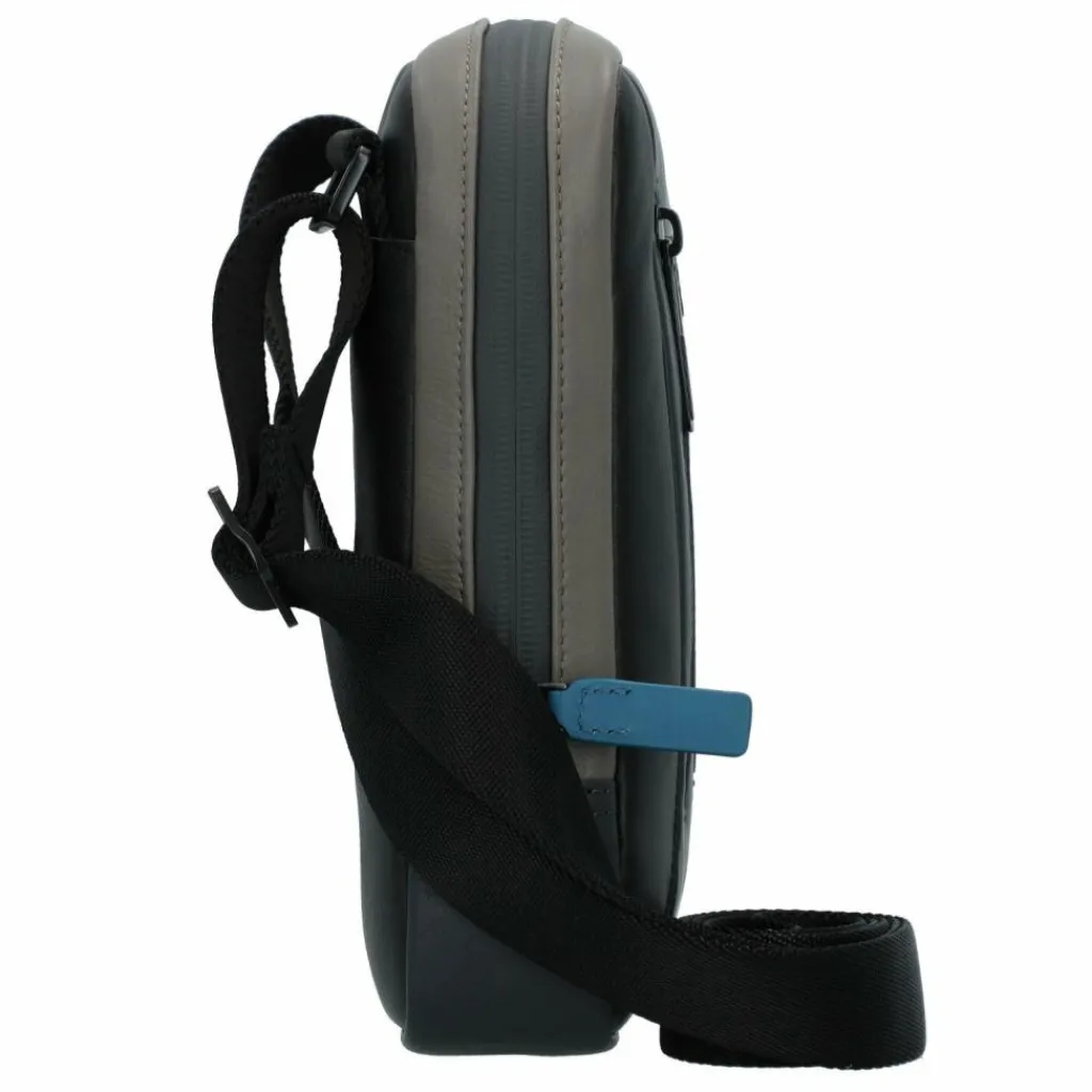 Piquadro Umhängetaschen<Urban Umhängetasche Leder 17 cm black grey