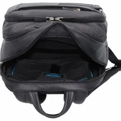 Piquadro Vibe Rucksack Leder 43 cm Laptopfach