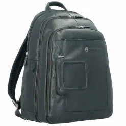 Piquadro Lederrucksäcke|Business-Rucksäcke<Vibe Rucksack Leder 43 cm Laptopfach blau