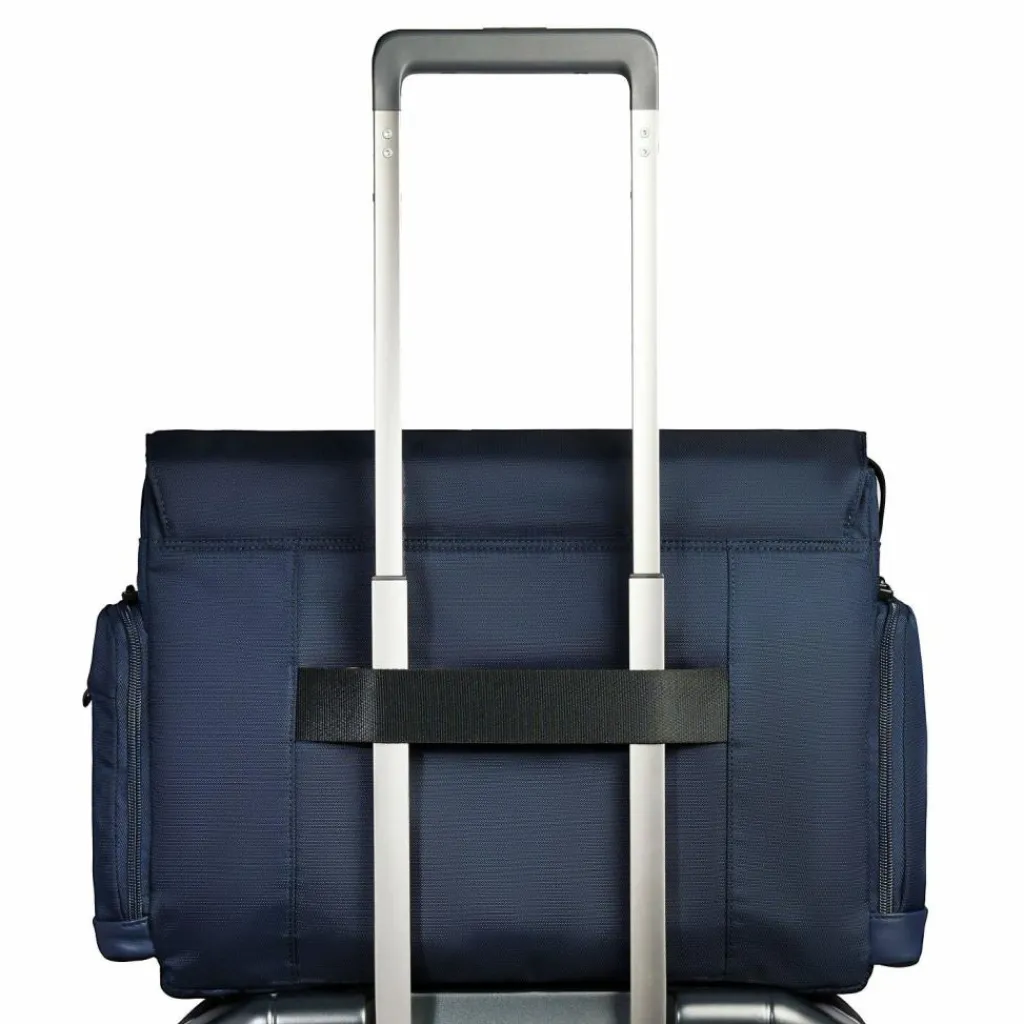 Online Piquadro Wollem Aktentaschen Messenger RFID Schutz 39 cm Laptopfach blue