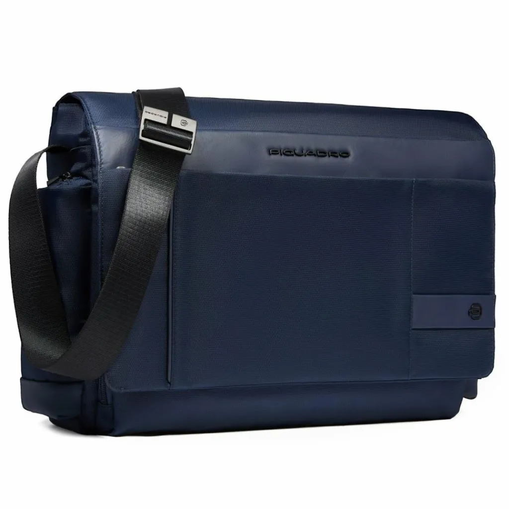 Online Piquadro Wollem Aktentaschen Messenger RFID Schutz 39 cm Laptopfach blue