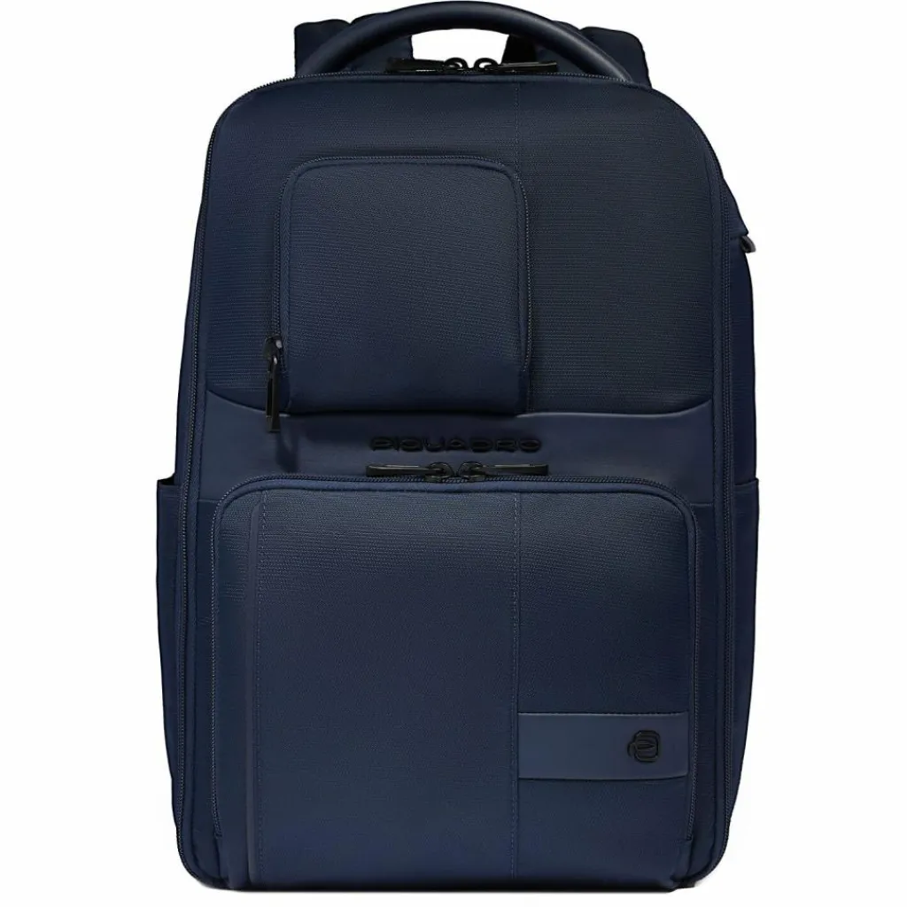 Outlet Piquadro Wollem Daypack RFID Schutz 42 cm Laptopfach blue