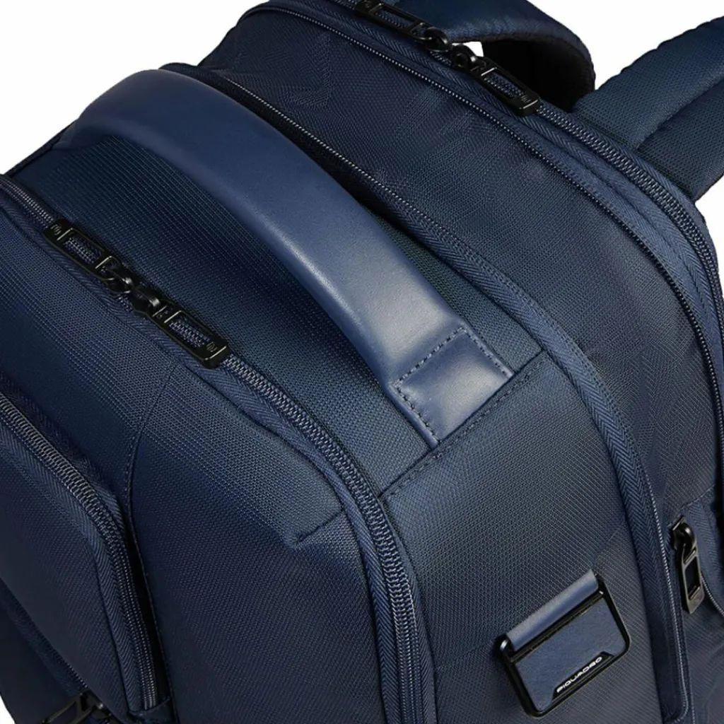 Outlet Piquadro Wollem Daypack RFID Schutz 42 cm Laptopfach blue