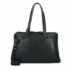 Sale Plevier Hearst Aktentasche Leder 43 cm Laptopfach schwarz