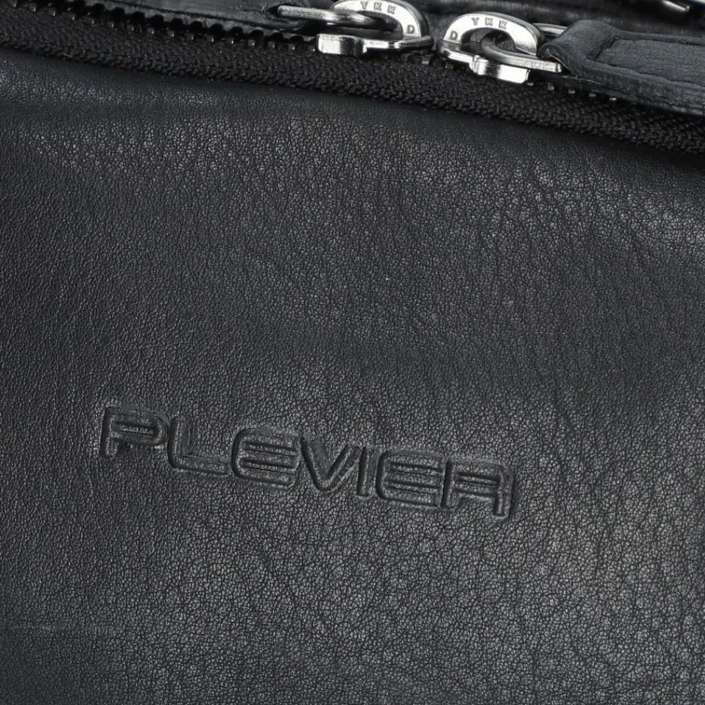 Sale Plevier Hearst Aktentasche Leder 43 cm Laptopfach schwarz