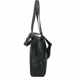 New Plevier Power Shopper Tasche Leder 41 cm Laptopfach schwarz