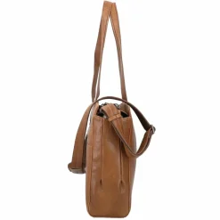 Best Plevier Power Shopper Tasche Leder 41 cm Laptopfach cognac