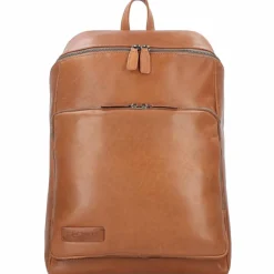 Plevier Lederrucksäcke|Business-Rucksäcke<Rock Amaril Business-Rucksack Leder 43 cm Laptopfach cognac