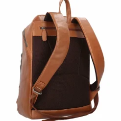 Plevier Lederrucksäcke|Business-Rucksäcke<Rock Amaril Business-Rucksack Leder 43 cm Laptopfach cognac