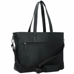 Plevier Rock Shopper Tasche Leder 41 cm Laptopfach