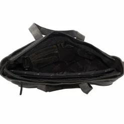 Hot Plevier Shopper Tasche Leder 41 cm Laptopfach schwarz