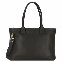 Plevier Structure Antilla Schultertasche RFID Schutz Leder 40 cm Laptopfach