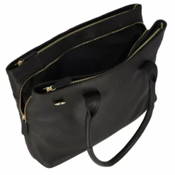 Plevier Structure Antilla Schultertasche RFID Schutz Leder 40 cm Laptopfach