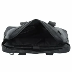 Plevier Structure Canton Schultertasche Leder 44 cm Laptopfach