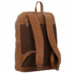 Sale Plevier Urban Daypack Leder 43 cm Laptopfach cognac