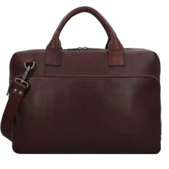 Plevier Vintage Larry Aktentasche Leder 40 cm Laptopfach