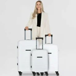 Polestream Strz by Asteroid 4 Rollen Kofferset 3-teilig mit Dehnfalte