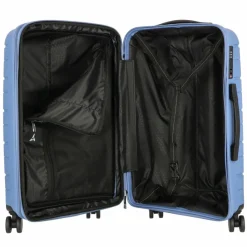 Sale Polestream Strz by Asteroid 4 Rollen Kofferset 3-teilig mit Dehnfalte ice blue