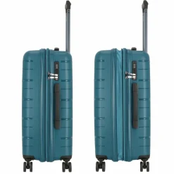 Discount Polestream Strz by Asteroid 4 Rollen Trolley M 64 cm mit Dehnfalte deepsea green