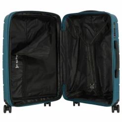 Discount Polestream Strz by Asteroid 4 Rollen Trolley M 64 cm mit Dehnfalte deepsea green