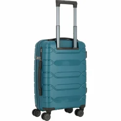 Polestream Hartgepäck Kabinengepäck|4-Rollen Kabinentrolleys<Strz by Asteroid 4 Rollen Kabinentrolley 55 cm deepsea green