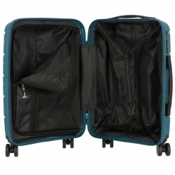 Polestream Hartgepäck Kabinengepäck|4-Rollen Kabinentrolleys<Strz by Asteroid 4 Rollen Kabinentrolley 55 cm deepsea green