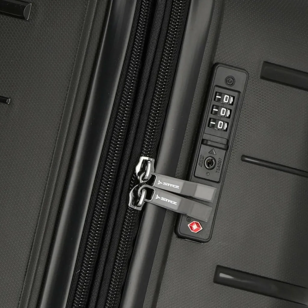 Polestream Strz by Asteroid 4 Rollen Kofferset 3-teilig mit Dehnfalte