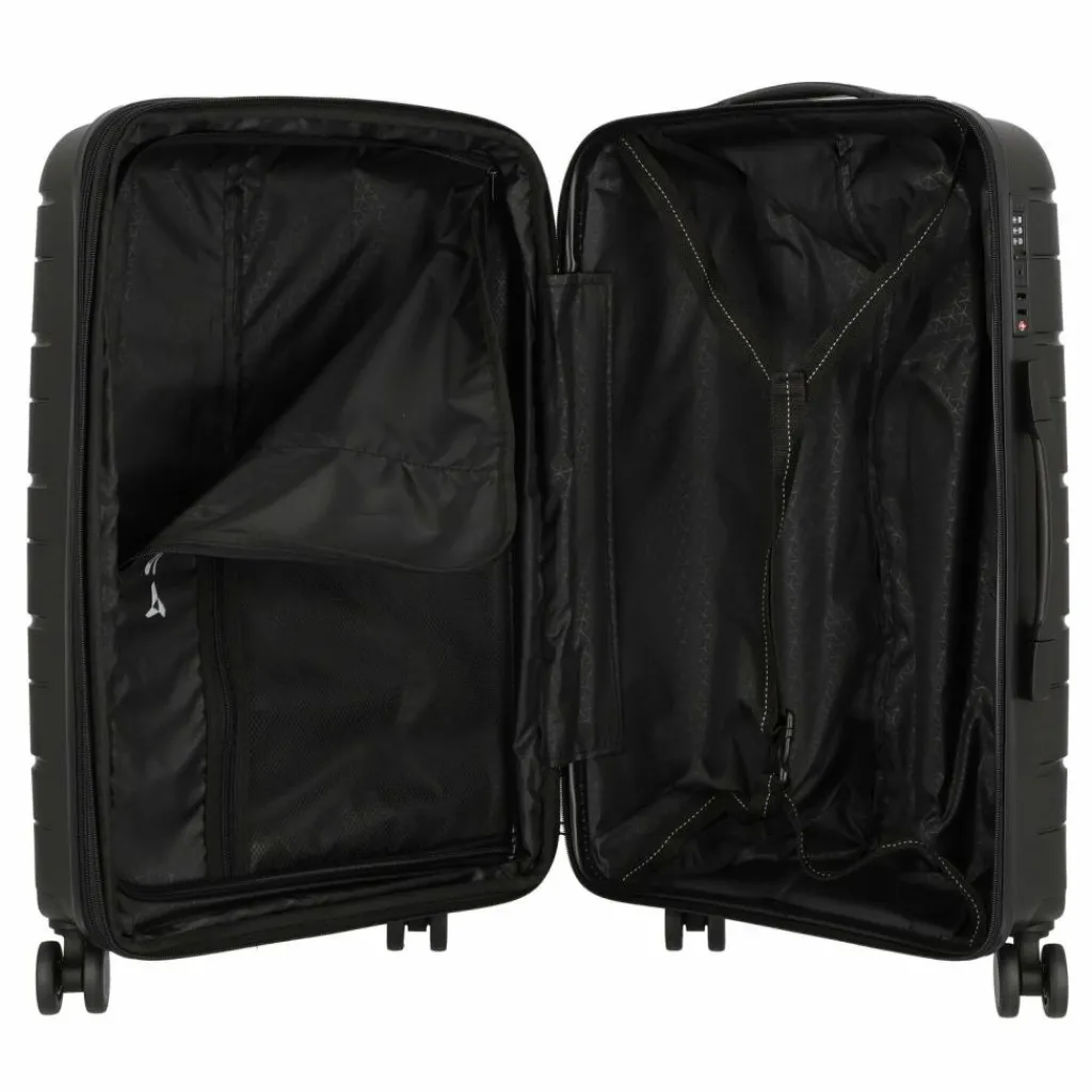 Polestream Strz by Asteroid 4 Rollen Kofferset 3-teilig mit Dehnfalte