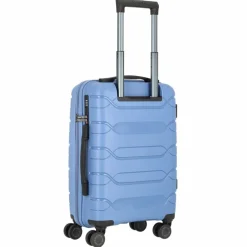 Polestream Hartgepäck Kabinengepäck|4-Rollen Kabinentrolleys<Strz by Asteroid 4 Rollen Kabinentrolley 55 cm ice blue