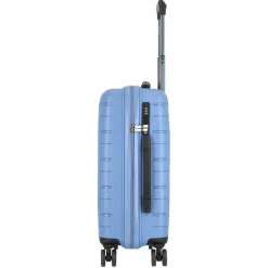 Polestream Hartgepäck Kabinengepäck|4-Rollen Kabinentrolleys<Strz by Asteroid 4 Rollen Kabinentrolley 55 cm ice blue