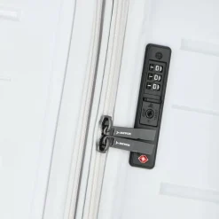 Polestream Hartgepäck|4-Rollen Koffer<Strz by Asteroid 4 Rollen Trolley L 74 cm mit Dehnfalte pearl white