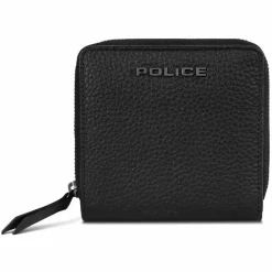 Police Damengeldbörsen Querformat<Geldbörse Leder 10 cm black