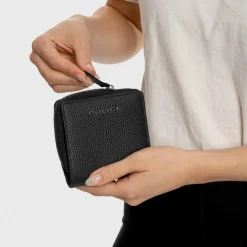 Police Damengeldbörsen Querformat<Geldbörse Leder 10 cm black