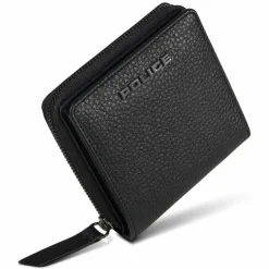 Police Damengeldbörsen Querformat<Geldbörse Leder 10 cm black