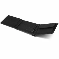 Herren Police Geldbörse RFID Leder 12 cm ausklappbar mit Reißverschlussfach