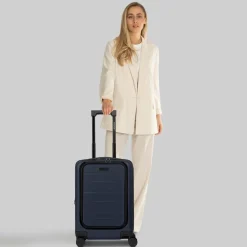 Police London 4 Rollen Kabinentrolley 55 cm Laptopfach mit Dehnfalte