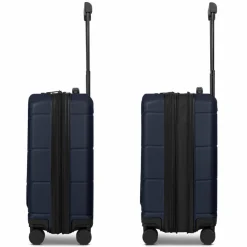 Police London 4 Rollen Kabinentrolley 55 cm Laptopfach mit Dehnfalte