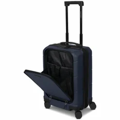 Police London 4 Rollen Kabinentrolley 55 cm Laptopfach mit Dehnfalte