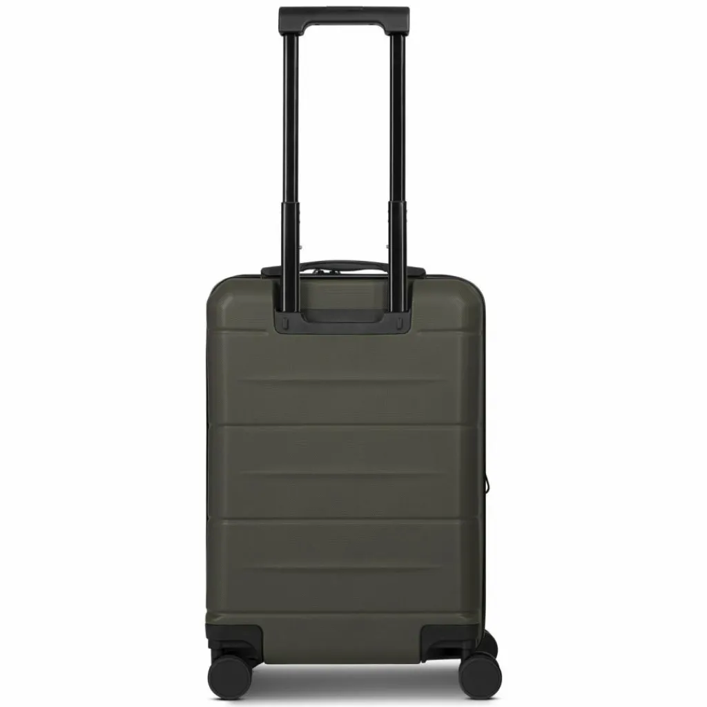 Sale Police London 4 Rollen Kabinentrolley 55 cm Laptopfach mit Dehnfalte cool olive